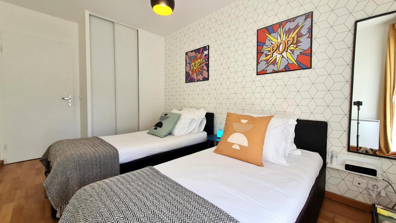 Happy Stay 5 Minutes To Disney - Free Wifi - Parking & Garden Montevrain Luaran gambar