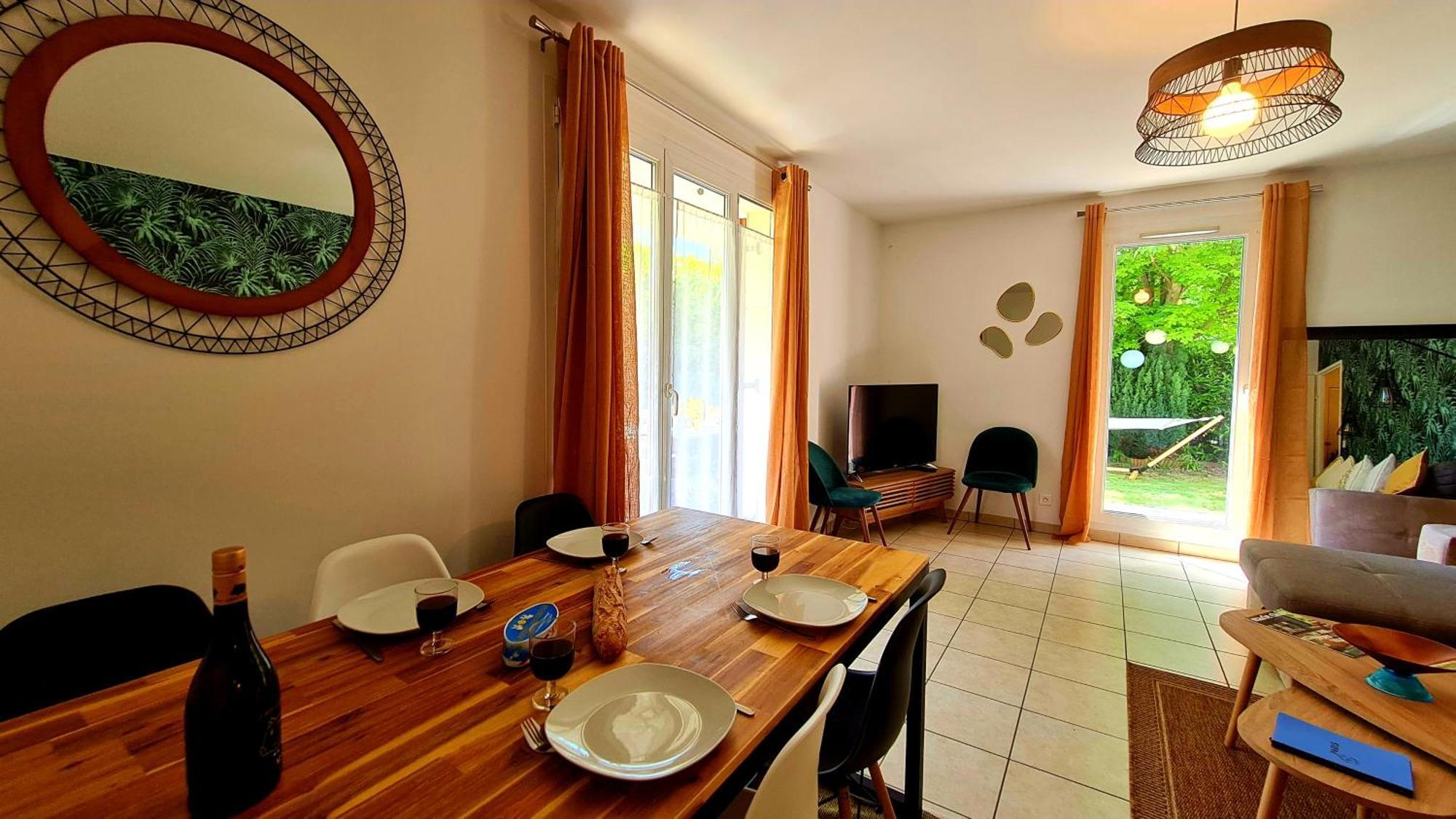 Happy Stay 5 Minutes To Disney - Free Wifi - Parking & Garden Montevrain Luaran gambar